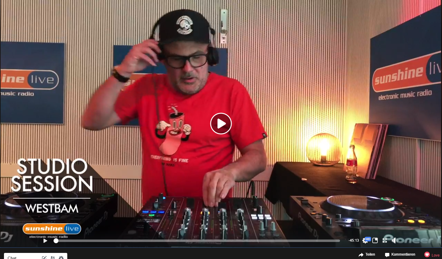 Westbam Facebook Studio Session