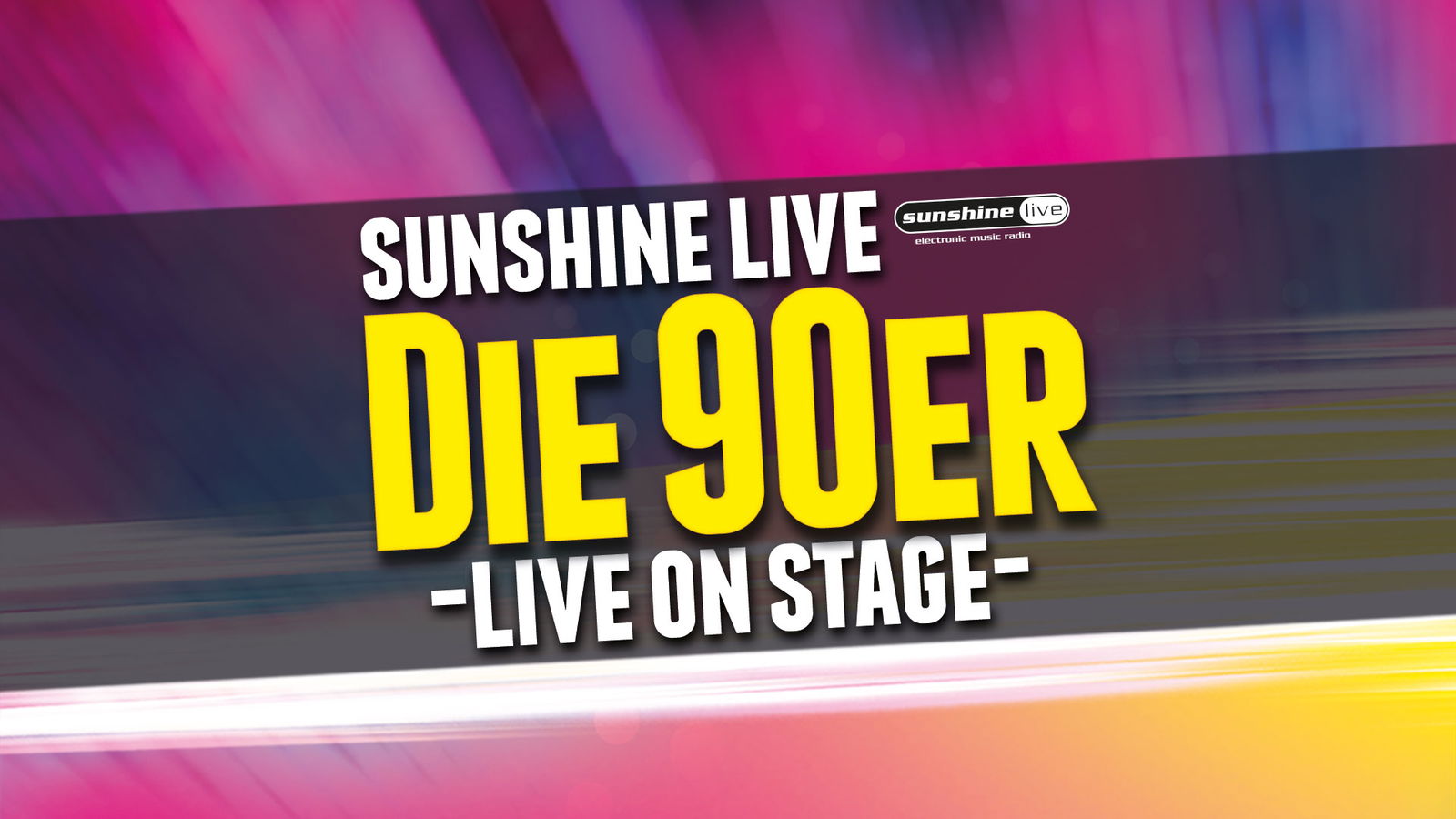 DIe 90er Live on Stage 2019 Vorverkaufsstart