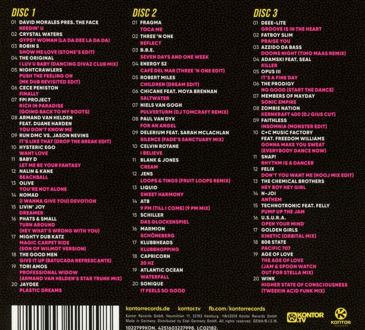 Kontor Top Of The Clubs  - Electric 90s