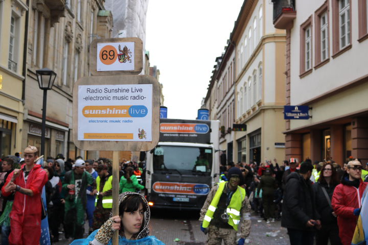 Faschingsumzug Heidelberg 2019