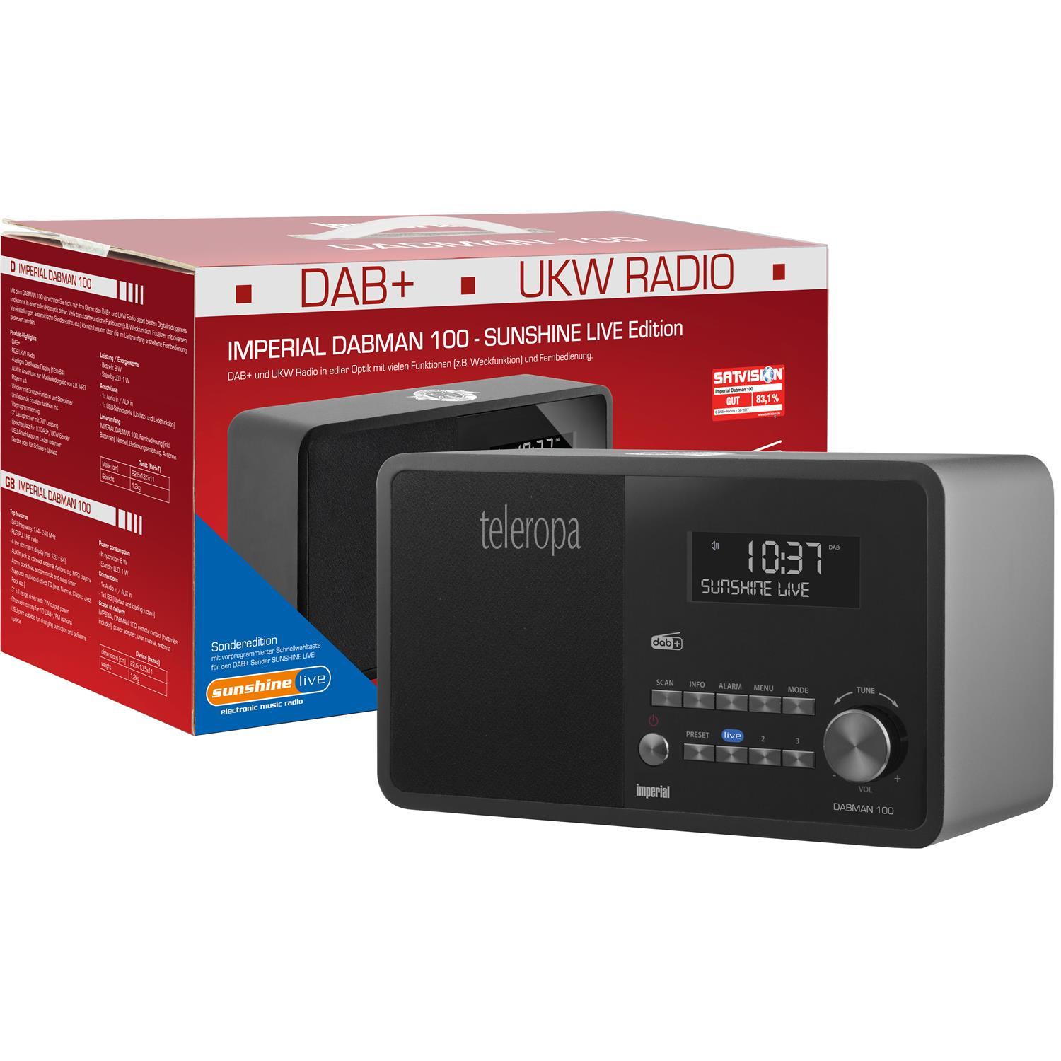 Dabman 100 - sunshine live Edition