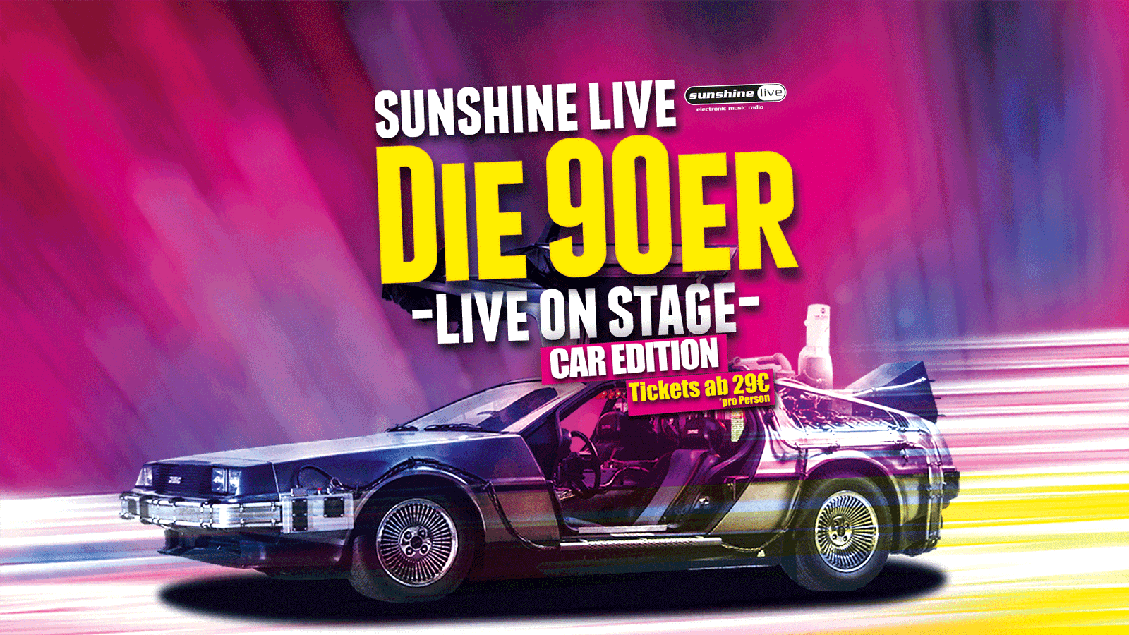 Autokino 90er Live on Stage