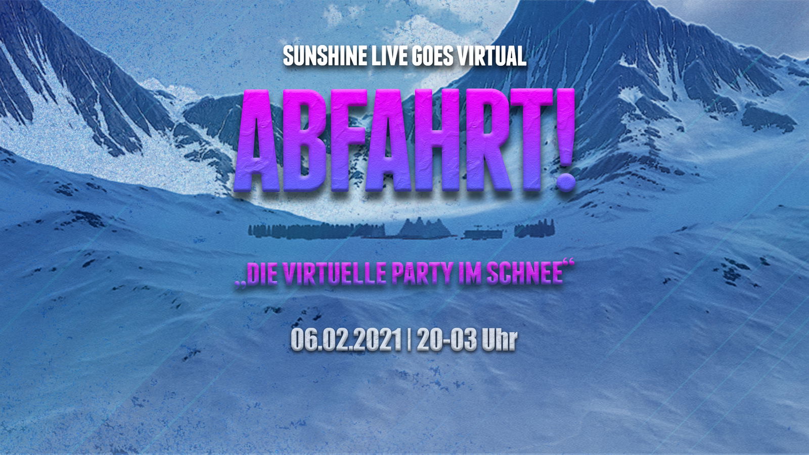 sunshine live Abfahrt