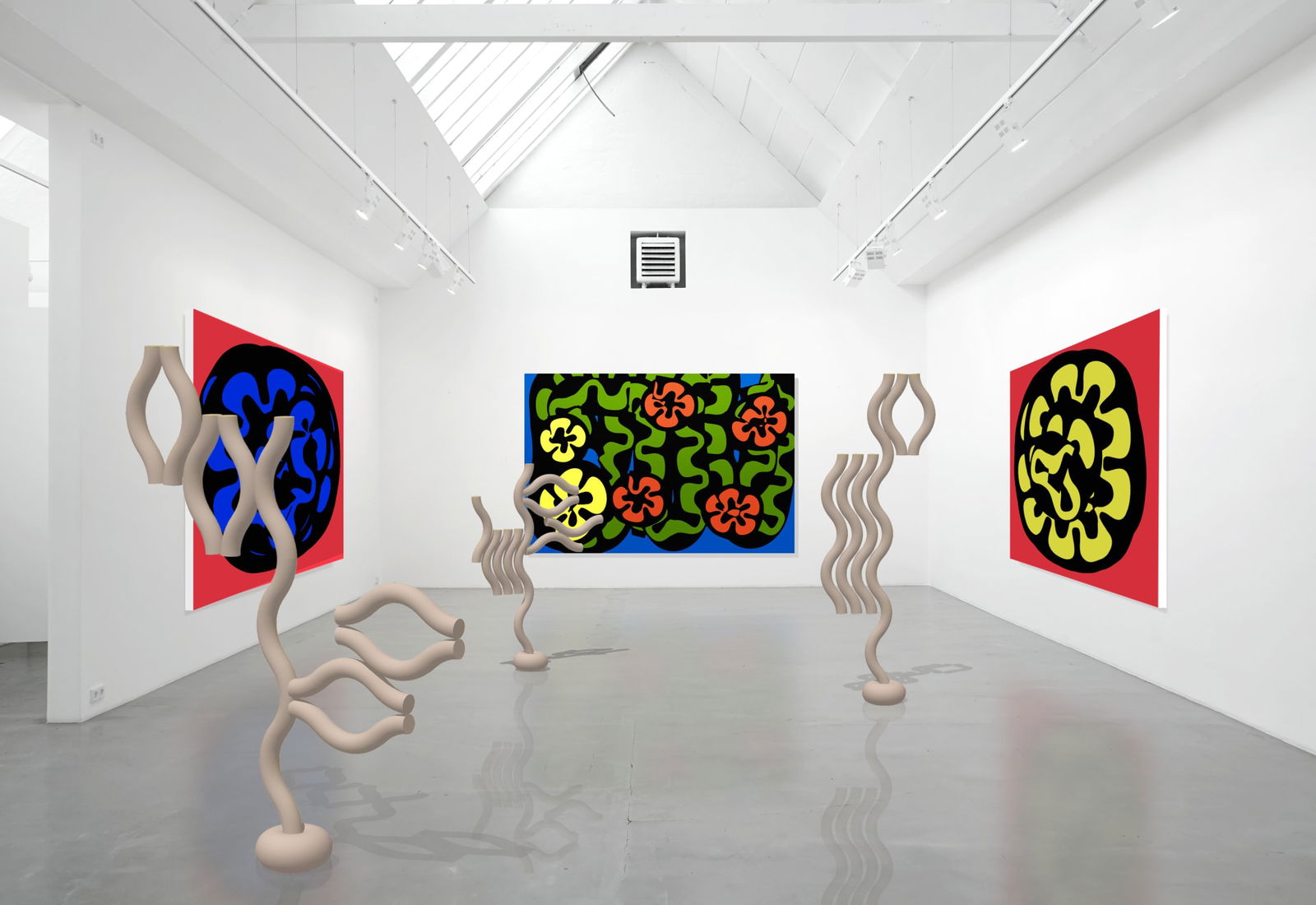 Diango Hernández, Instopia, 2021. Installation view: New Viewings. Courtesy Galerie Barbara Thumm