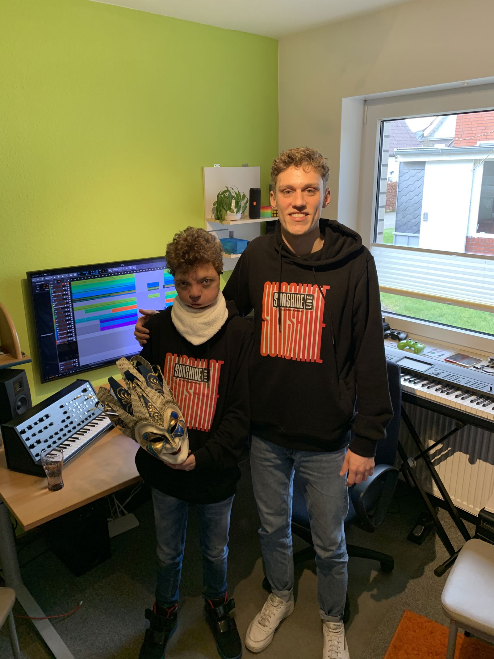 Foto: Nick und Thilo (von links)