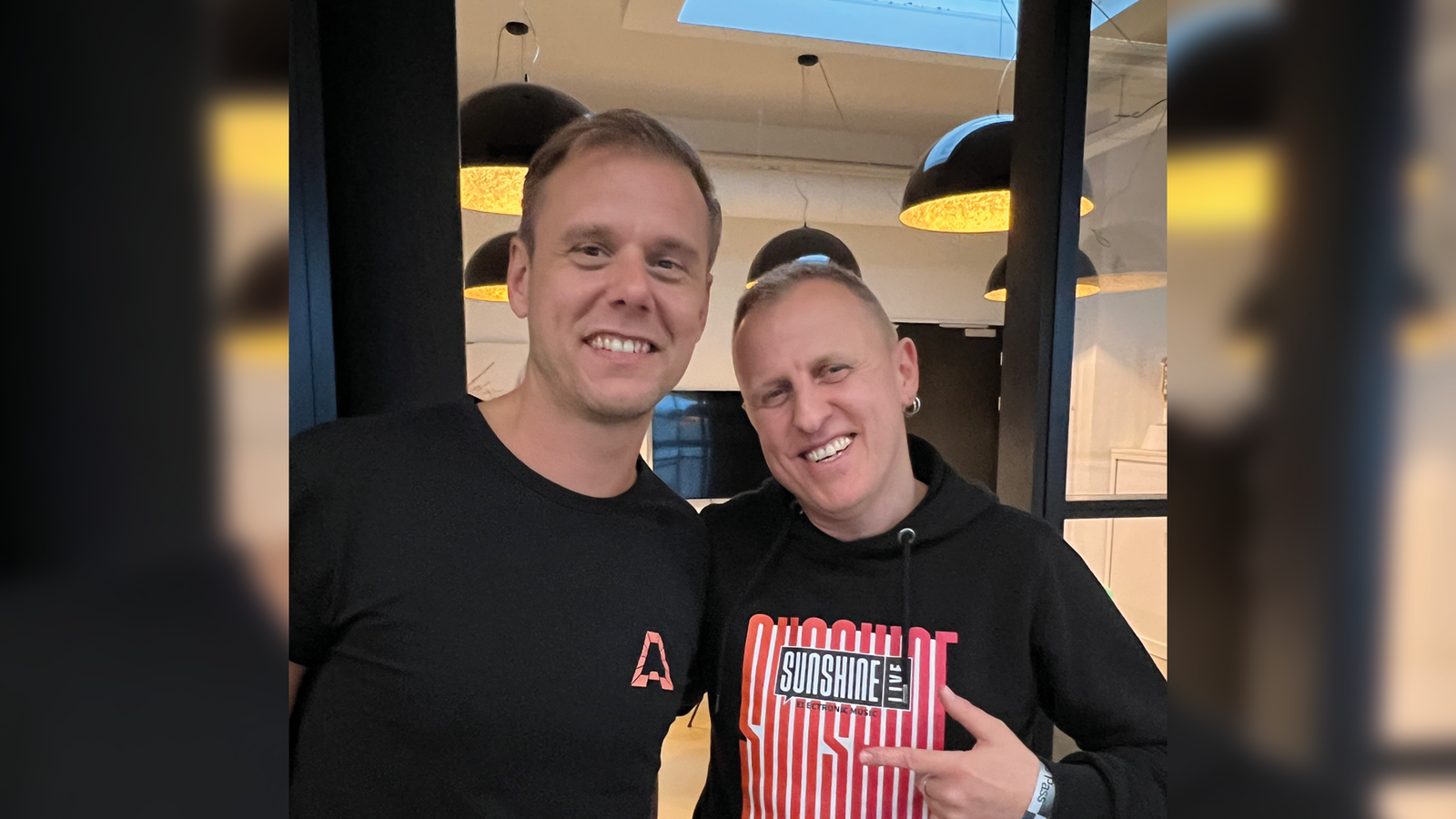 Armin van Buuren und DJ Falk