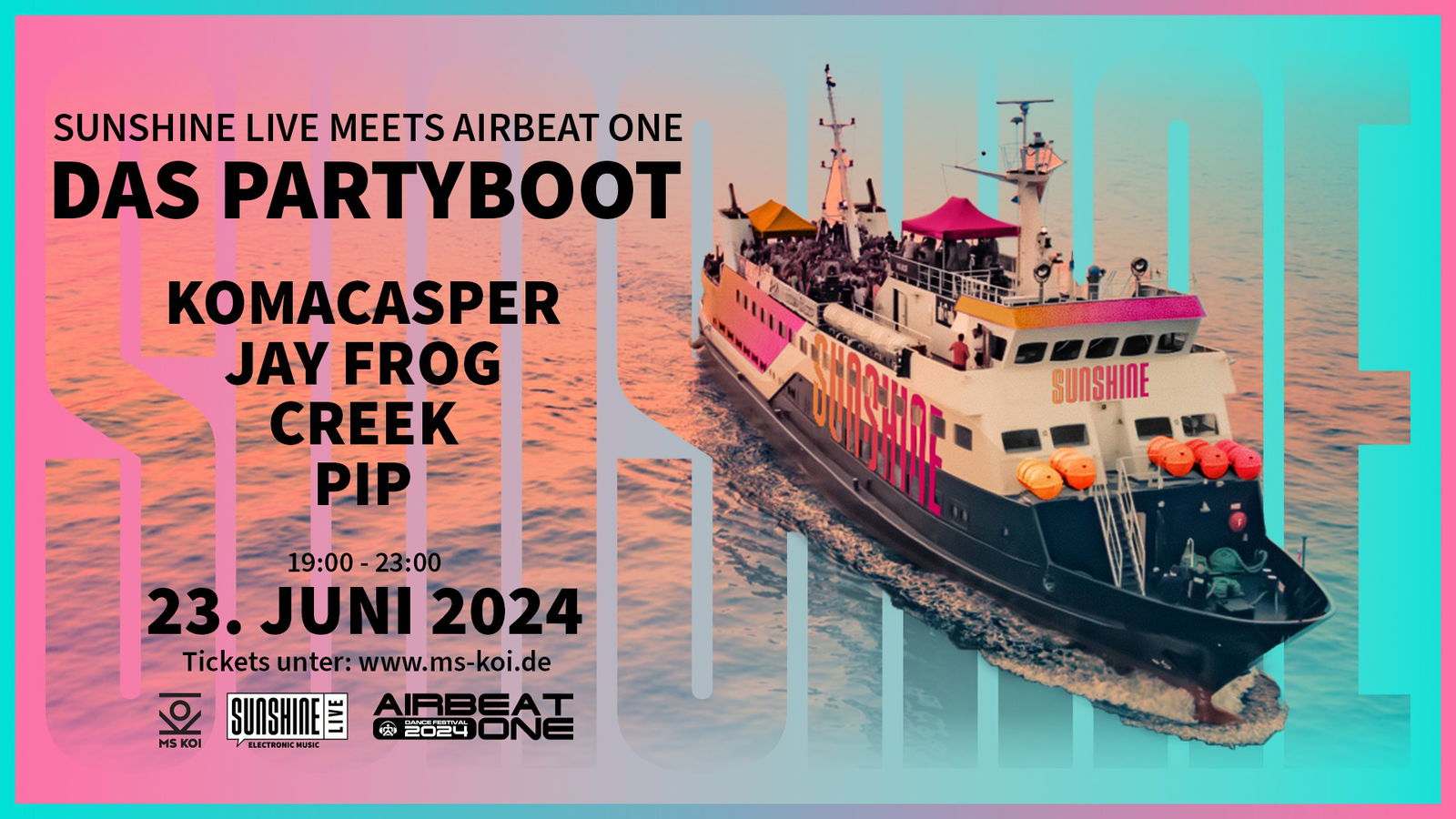 Das Partyboot