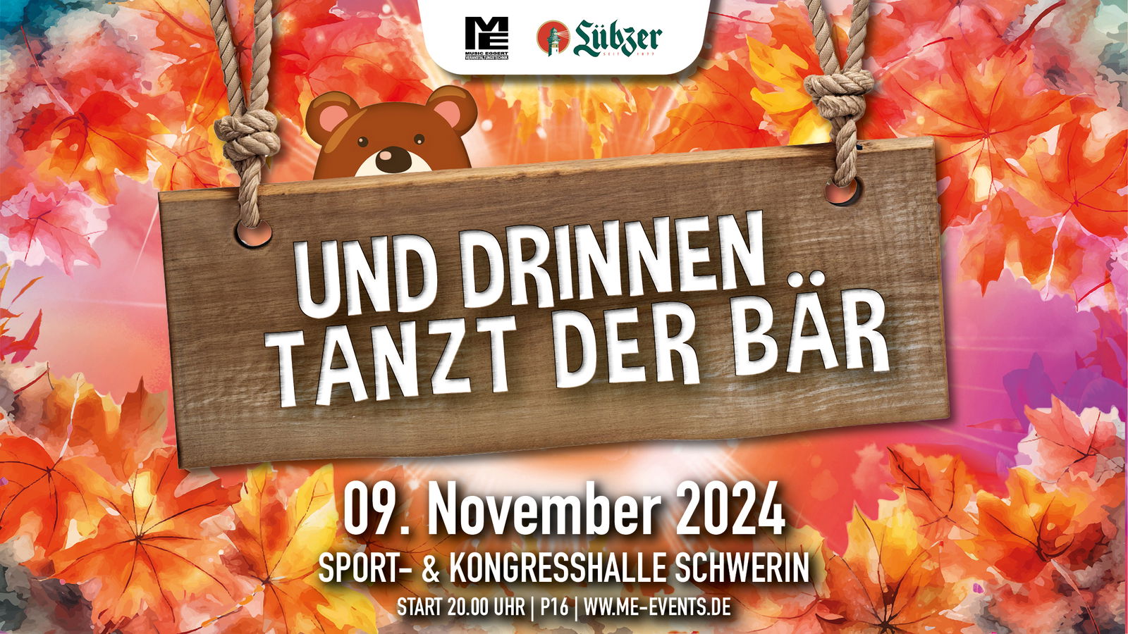 Und drinnen tanzt der Bär im November in Schwerin!