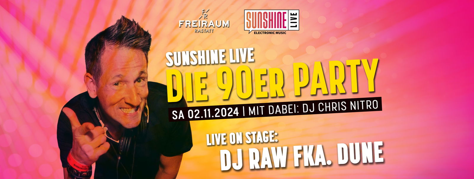 SUNSHINE LIVE - DIE 90er Party