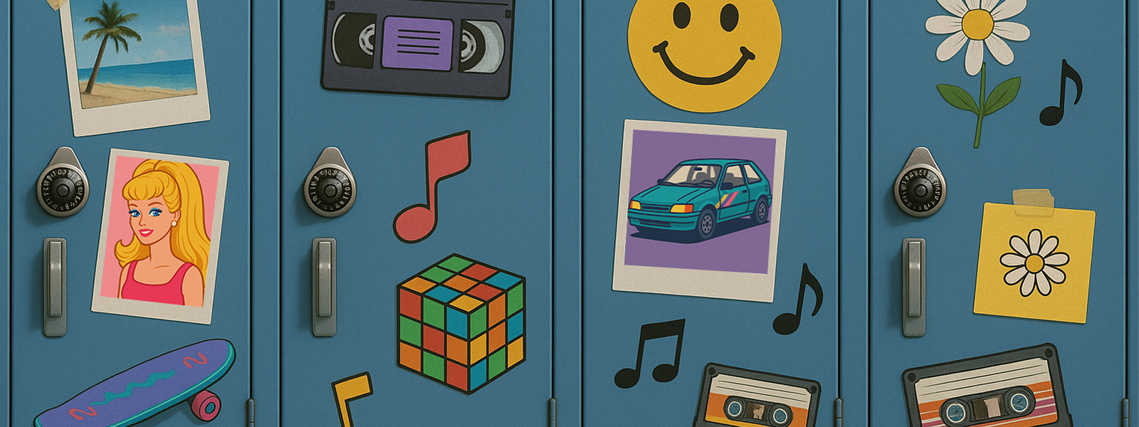 90er Schließfächer 2025