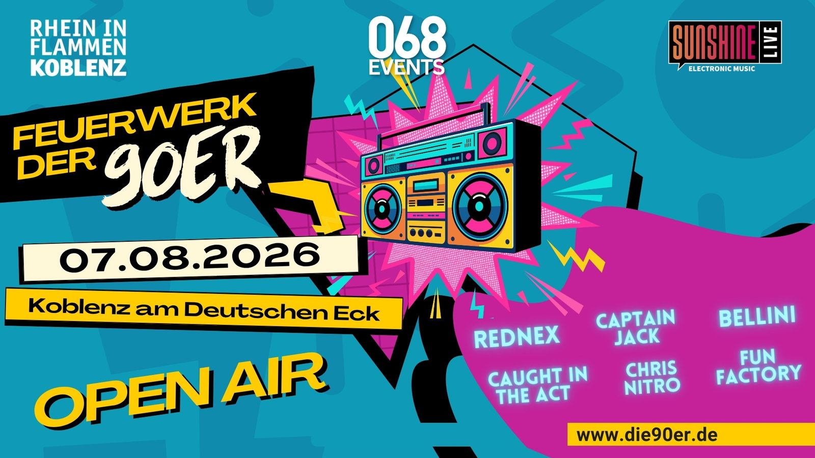 Feuerwerk der 90er
