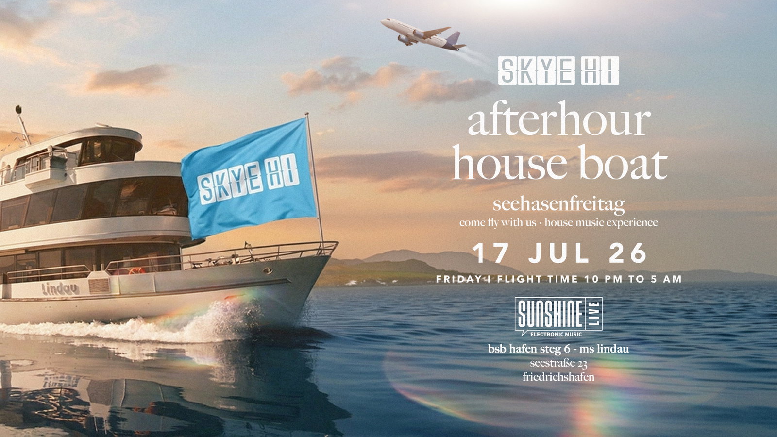 Skye Hi afterhour house boat