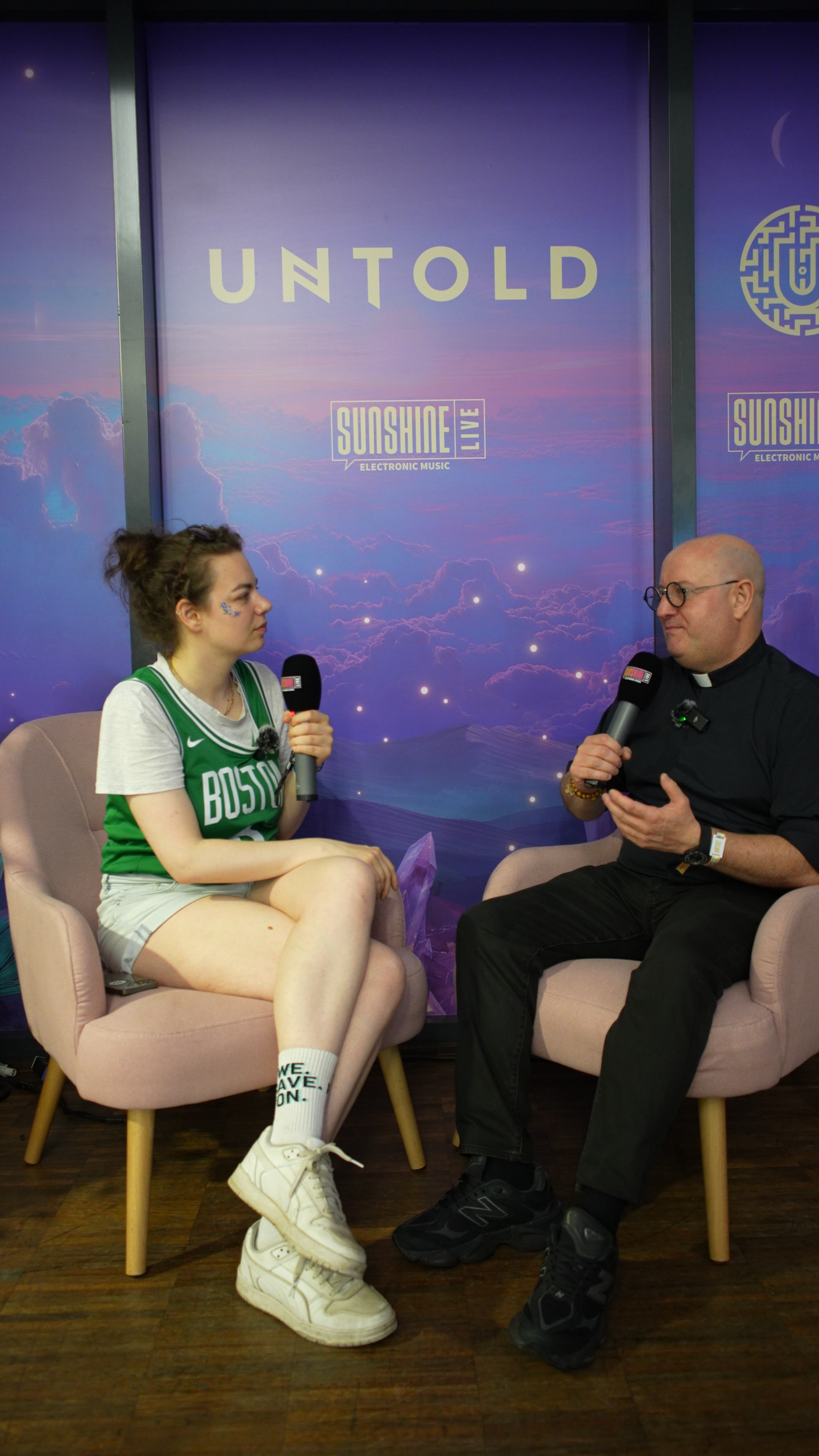 Padre Guilherme im SUNSHINE LIVE Interview
