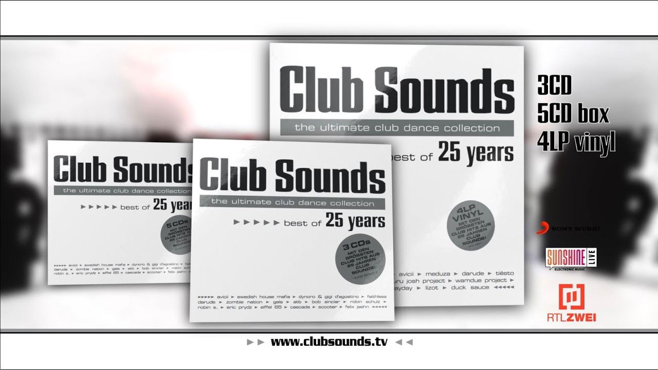 Club Sounds - Best Of 25 Years (Official Trailer)