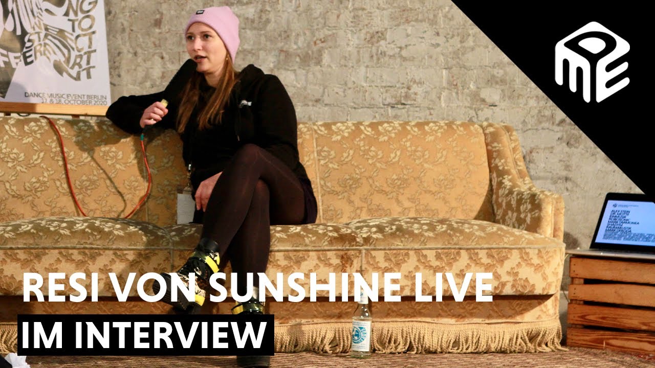 Resi von sunshine live im Interview | DME Berlin 2020