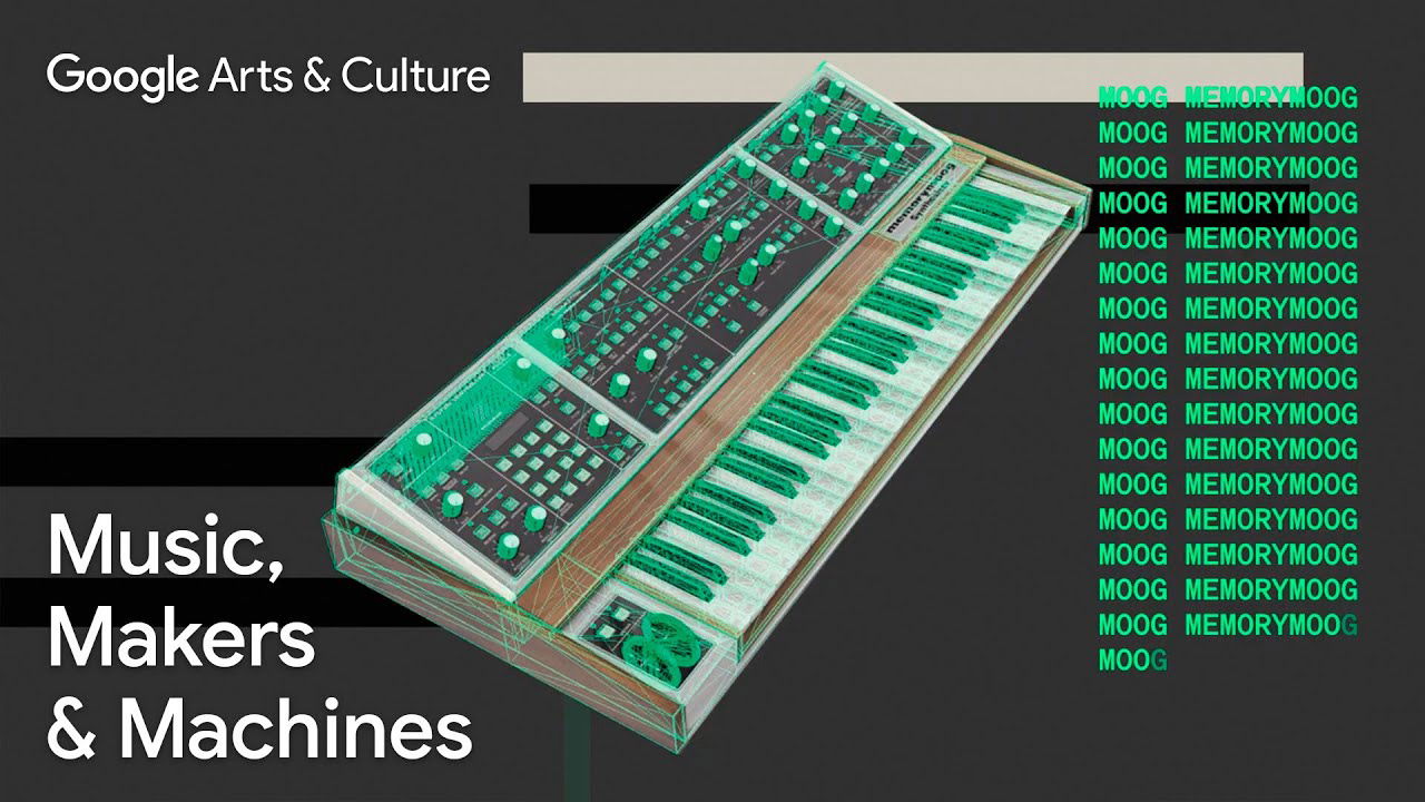 Music, Makers & Machines - An online exhibition about electronic music on Google Arts & Culture