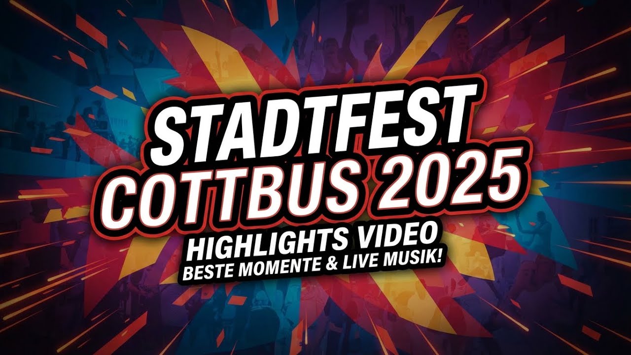 Stadtfest Cottbus 2025 - UKA Bühne