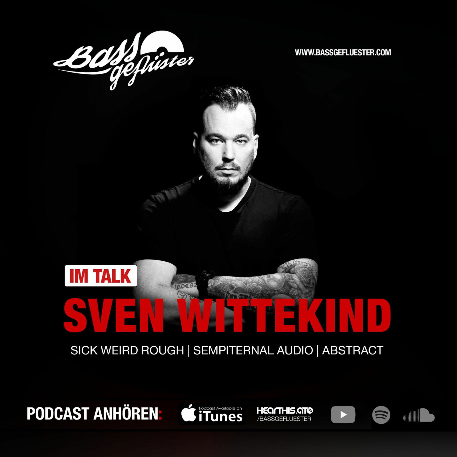 Sven Wittekind (Sick Weird Rough) beim Bassgeflüster