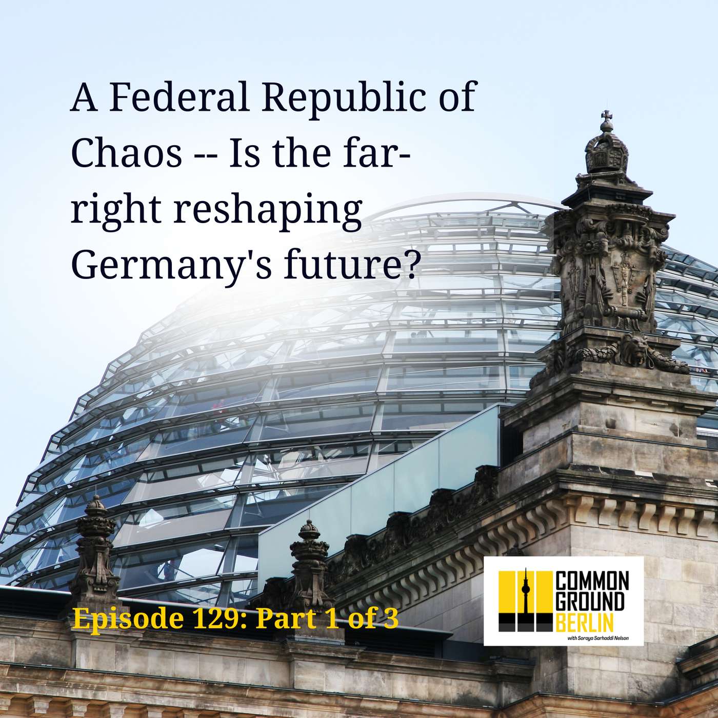 A Federal Republic of Chaos -- Is the far-right reshaping Germany's future? Part One.