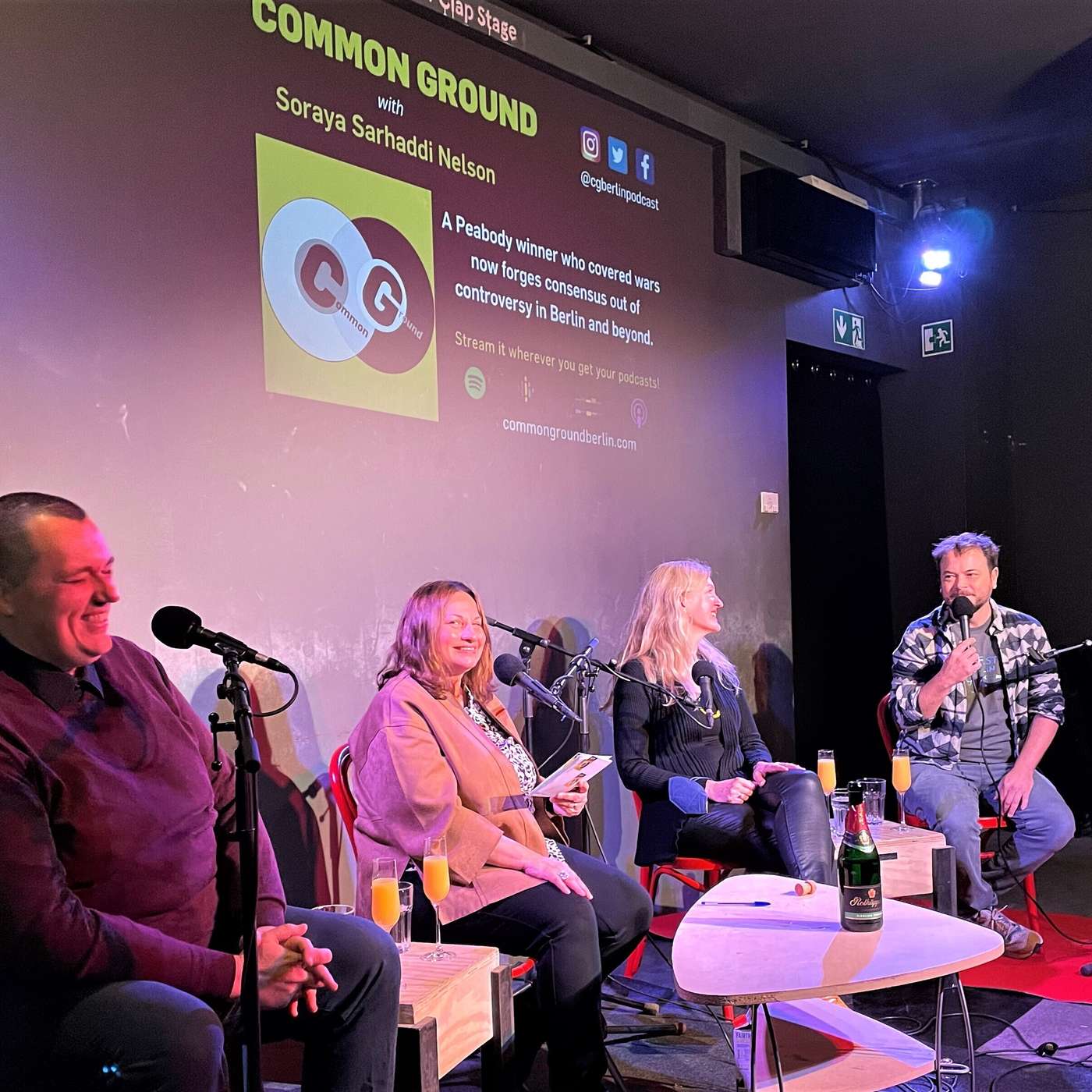 Common Ground’s First-Ever Stammtisch: A Scintillating Look at the News