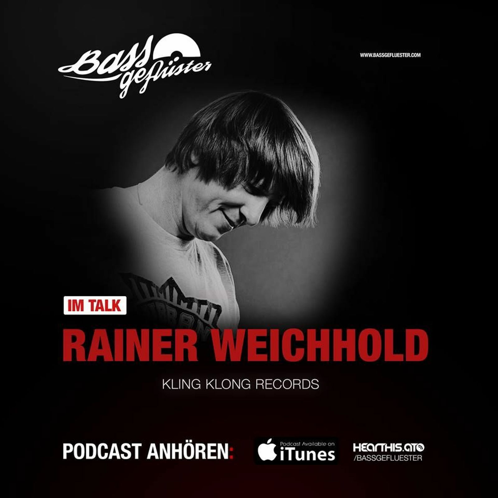 Rainer Weichhold (Kling Klong Records) beim Bassgeflüster